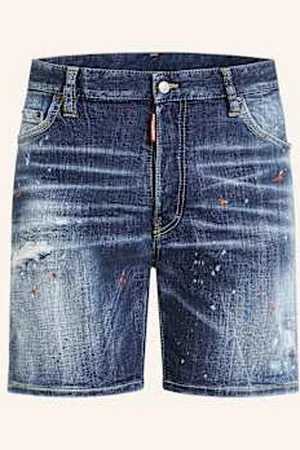 Dsquared2 Szorty Jeansowe Marine blau