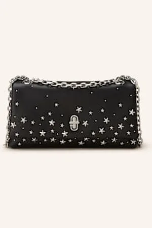 Marc Jacobs Torba Na Ramię The Star Studded Dual Chain Wallet Z Ćwiekami schwarz