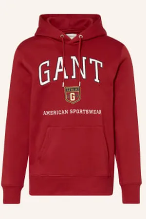 GANT Bluza Z Kapturem rot
