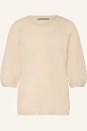 The Mercer Sweter Z Rękawem 3/4 beige