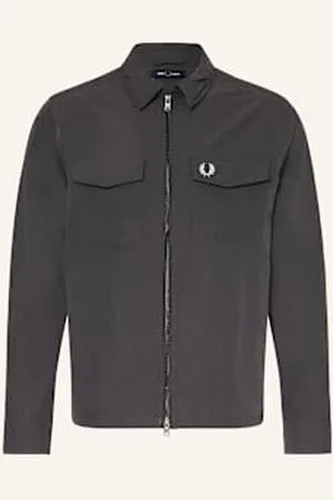 Fred Perry Overjacket grau