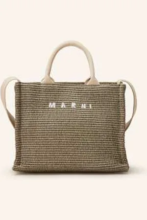 Marni Torba Shopper Basket Small schwarz