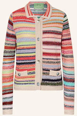 FTC CASHMERE Kardigan Z Dodatkiem Kaszmiru rot
