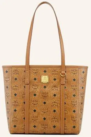 MCM Torba Shopper Toni Vi Small braun