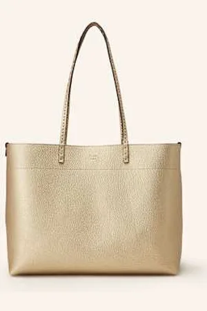 Fendi Torba Shopper Roll Medium Z Saszetką gold