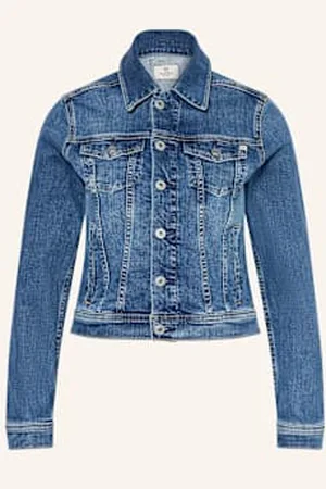 AG Jeans Kurtka Jeansowa Robyn blau