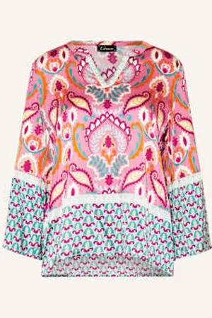Grace Bluzka Z Satyny pink
