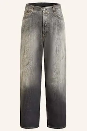 Acne Studios Jeansy Super Baggy Fit schwarz