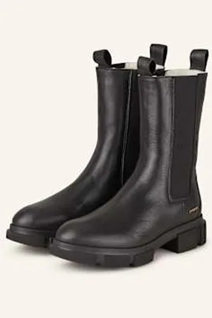 Copenhagen Shoes Botki Chelsea cph500 schwarz