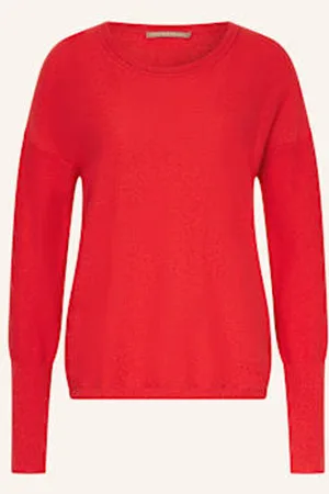 The Mercer Sweter Z Kaszmiru rot