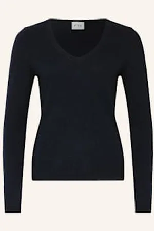 FTC CASHMERE Sweter Z Kaszmiru blau