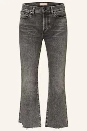 7 for all Mankind Jeansy 7/8 Daisy Ankle Boot Night Out schwarz