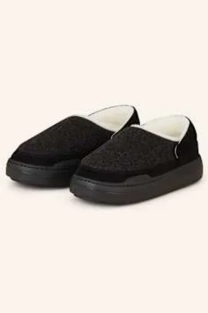 Moon Boot Klapki Park Clog Felt schwarz