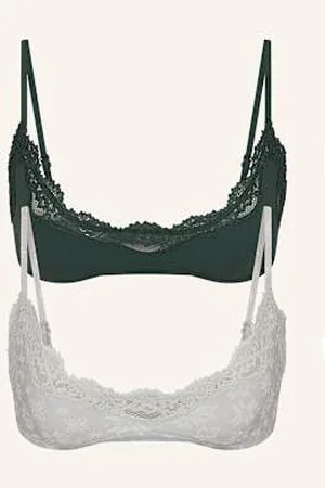 SKIMS Biustonosz Bustier Fits Everbody, 2 Szt. grau