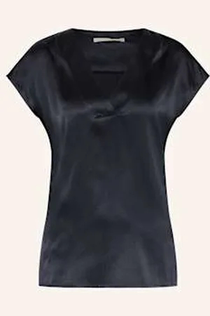 The Mercer Bluzka Z Jedwabiu blau