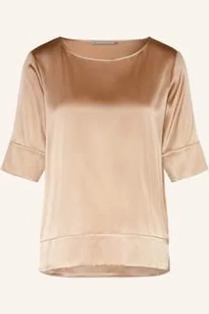 The Mercer Bluzka Z Jedwabiu beige