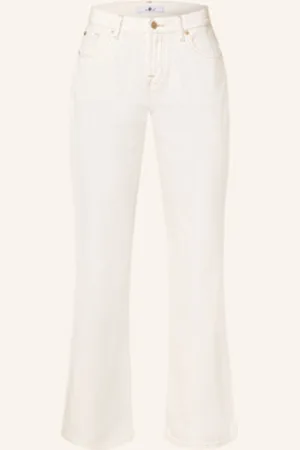 7 for all Mankind Jeansy Flare Spencer weiss