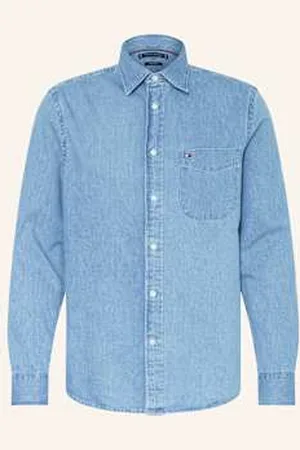 Tommy Hilfiger Koszula Jeansowa Regular Fit blau