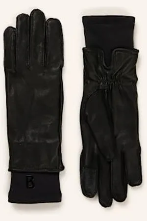 Bogner Skórzane Rękawiczki Elegance schwarz