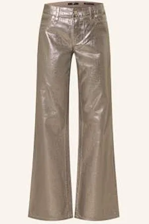 7 for all Mankind Jeansy Coated Spencer beige