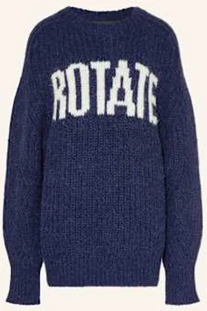 ROTATE Sweter blau