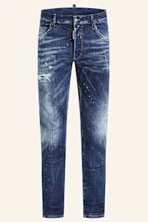 Dsquared2 Jeansy Skater Extra Slim Fit blau