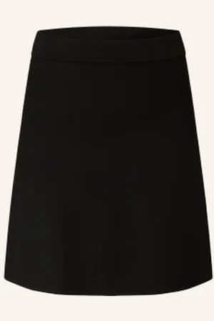 Max Mara Spódnica Z Dzianiny schwarz