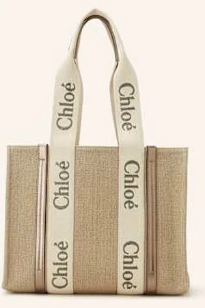 Chloé Torba Shopper Woody beige