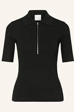Calvin Klein Koszulka Polo Z Dzianiny schwarz