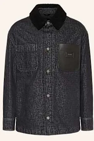 Fendi Kurtka Jeansowa blau