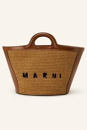 Marni Torebka Tropicalia Small braun