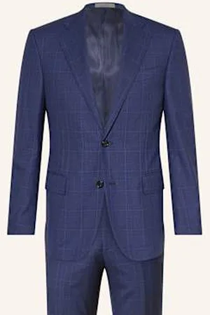 corneliani Garnitur Slim Fit blau
