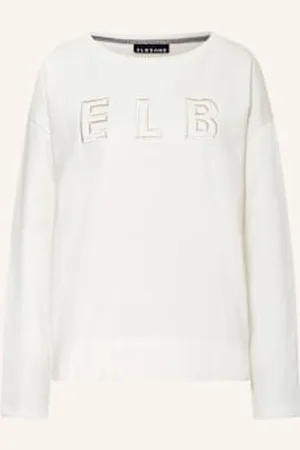 ELBSAND Bluza Nierozpinana Anouk weiss