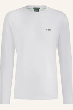 HUGO BOSS Koszulka Z Długim Rękawem grau