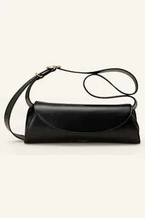 Jil Sander Torebka Cannolo schwarz