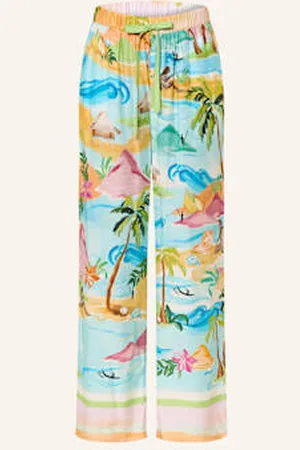 Seafolly Spodnie Marlena South Pacific blau
