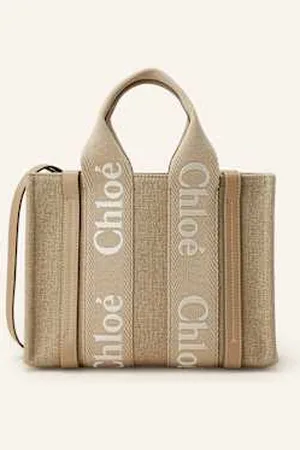 Chloé Torba Shopper Woody beige