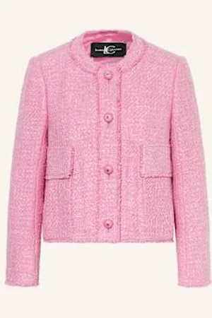 Luisa Cerano Kurtka Z Tweedu pink
