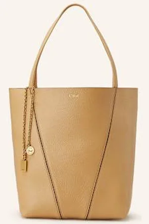 Chloé Torba Shopper Spin beige