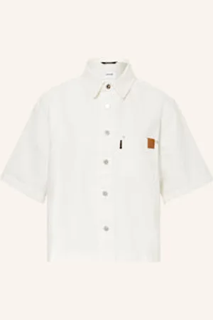 haikure Bluzka Jeansowa Olive weiss