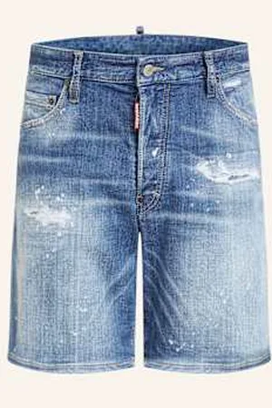 Dsquared2 Szorty Jeansowe Marine blau