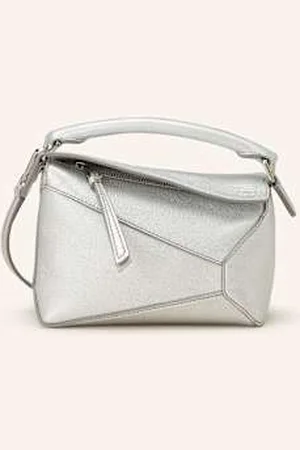 Loewe Torba Na Ramię Puzzle Edge Mini silber