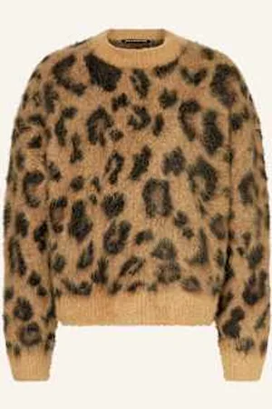 Cole Buxton Sweter Z Alpaki braun