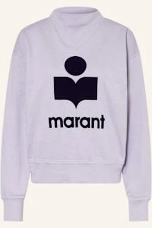 Marant Etoile Bluza Nierozpinana Moby lila