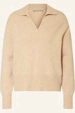 The Mercer Sweter Z Kaszmiru weiss
