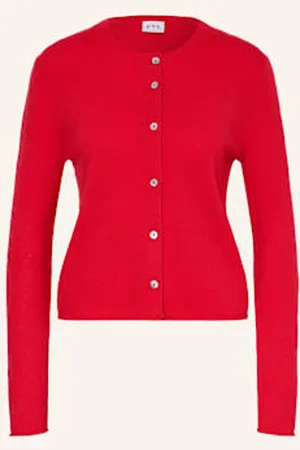 FTC CASHMERE Kardigan Z Kaszmiru rot