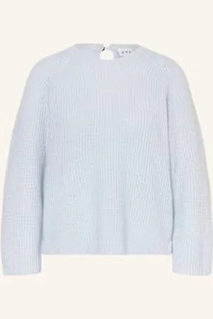 FTC CASHMERE Sweter Z Kaszmiru blau