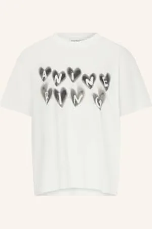 ANINE BING T-Shirt Cade weiss