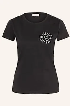 Liu Jo T-Shirt Z Obszyciem Ozdobnymi Kamykami schwarz