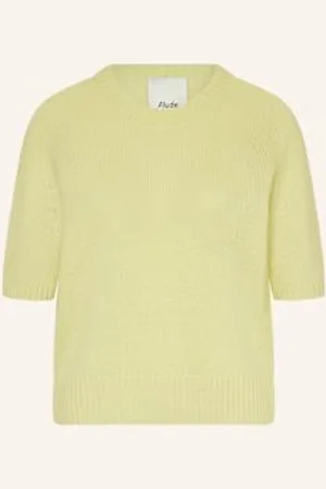 Allude Sweter Z Kaszmiru Z Rękawem 3/4 gruen
